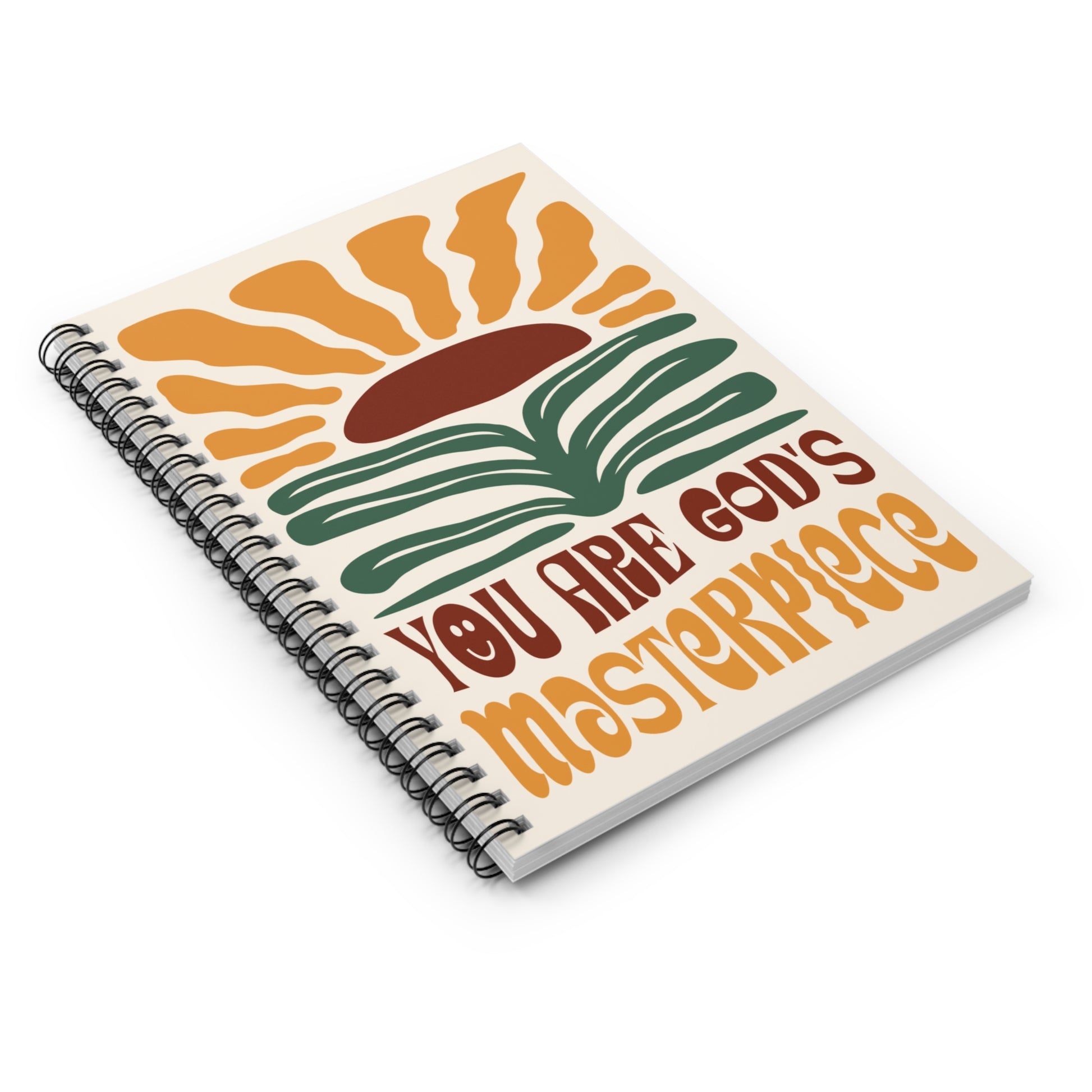 You Are God's Masterpiece - Spiral Notebook