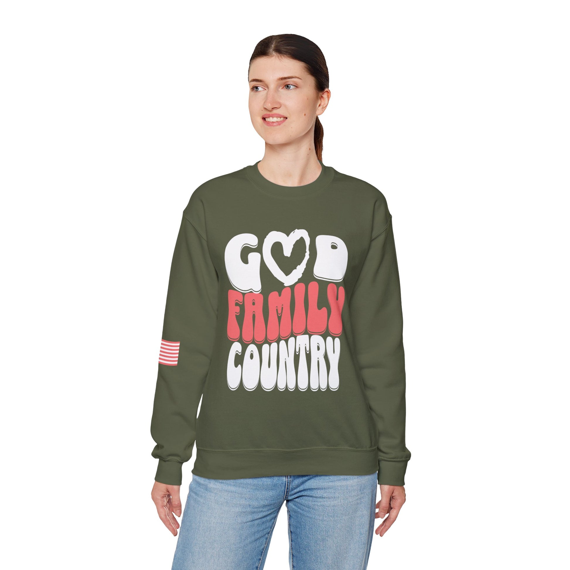 God Family Country - Sweatshirt