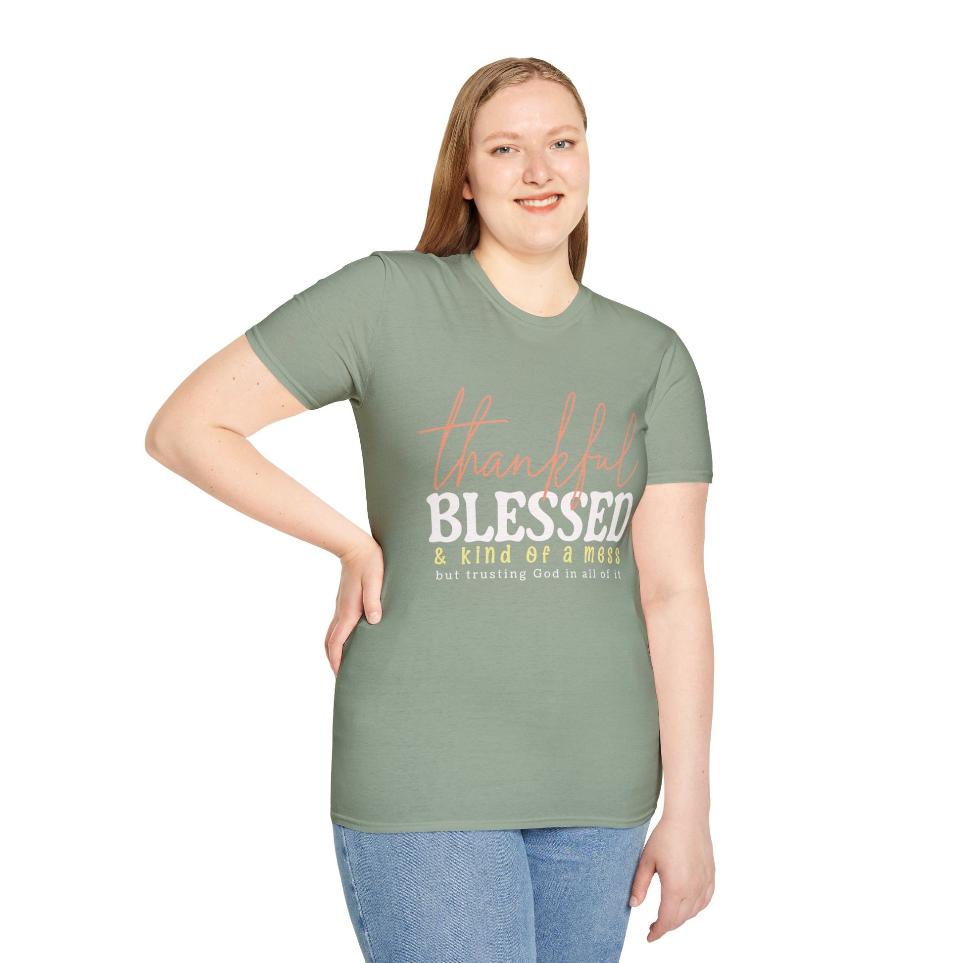Thankful & Blessed - Graphic Tee