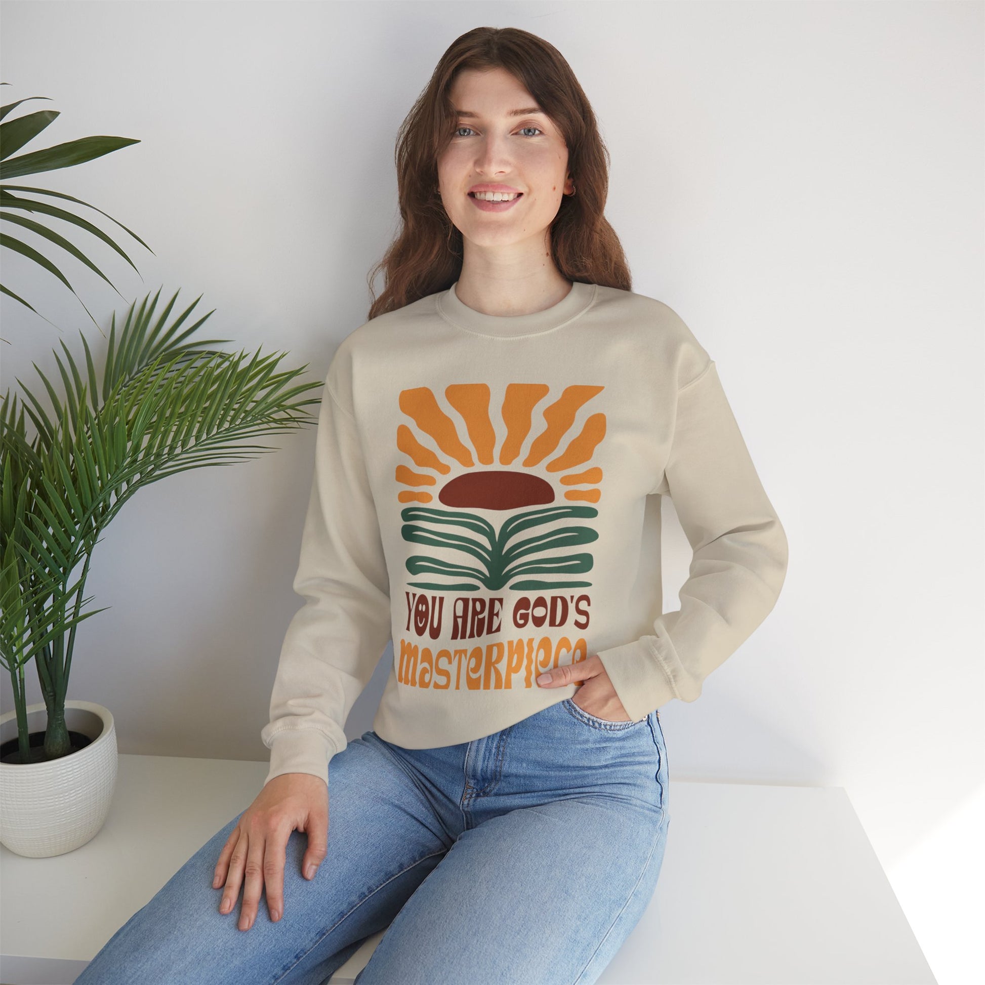 You Are God's Masterpiece - Crewneck Sweatshirt