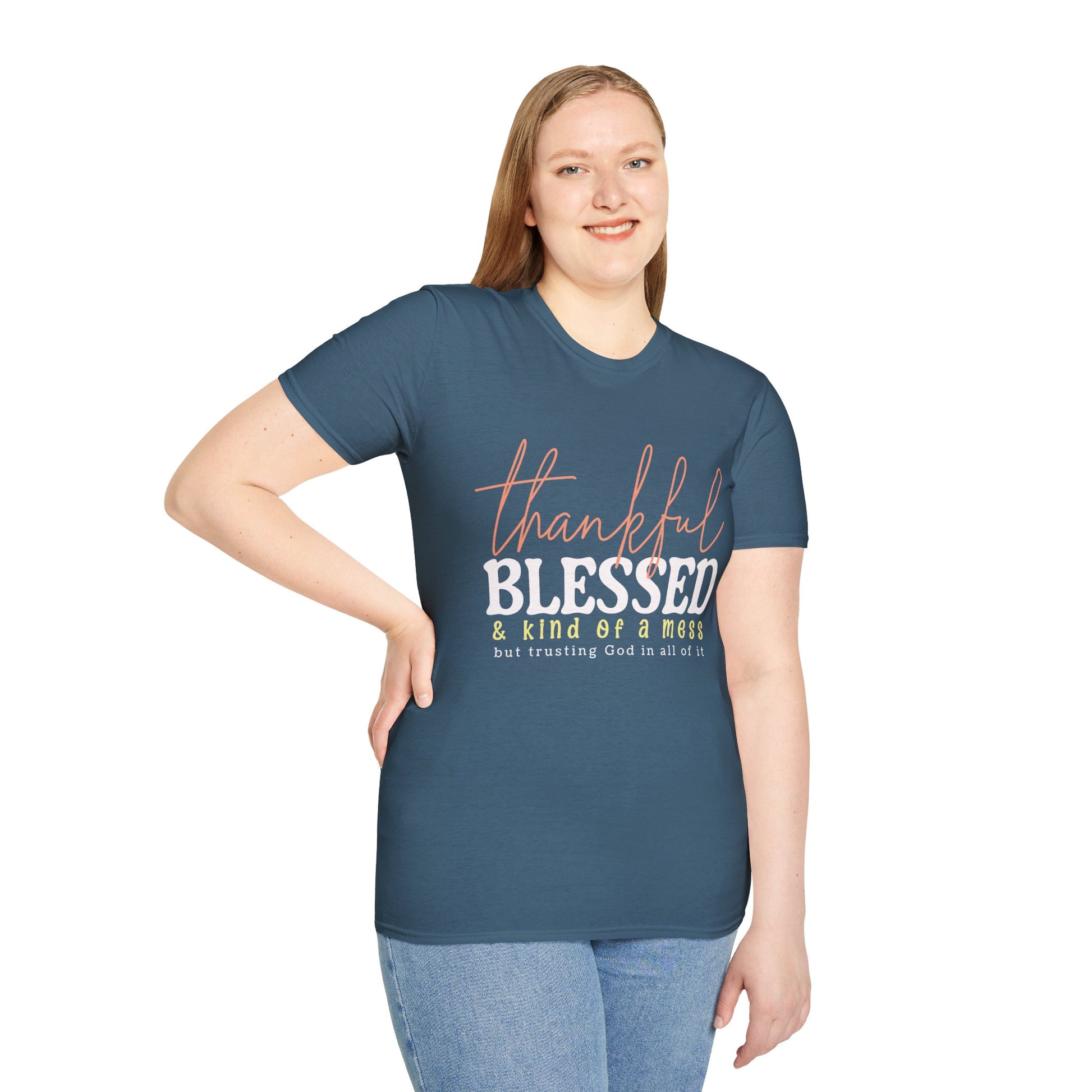 Thankful & Blessed - Graphic Tee