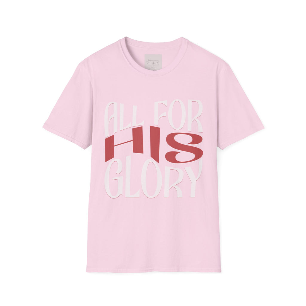 All For His Glory - Graphic Tee