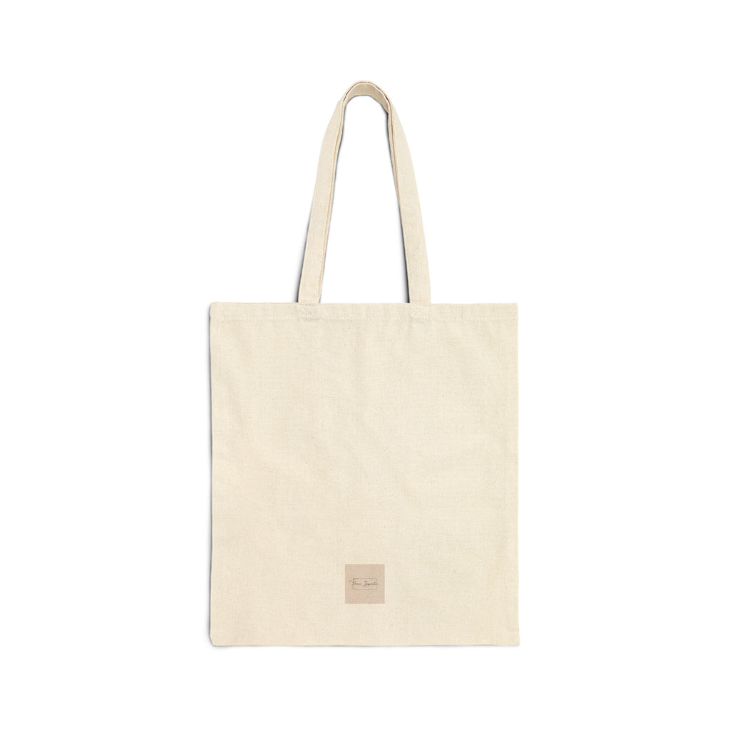 Chosen - Floral Cotton Canvas Tote Bag